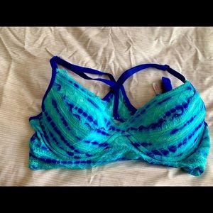 Victoria’s Secret blue tie dye bralette / bra S